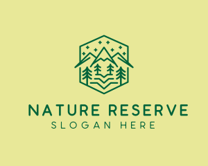 Green Outdoor Nature  logo design