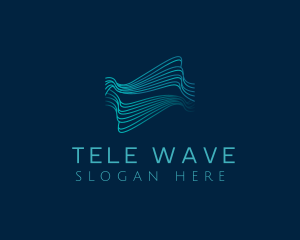 Wave Frequency Technology logo design