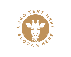 Giraffe Zoo Safari logo