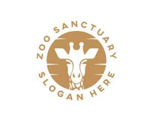 Giraffe Zoo Safari logo