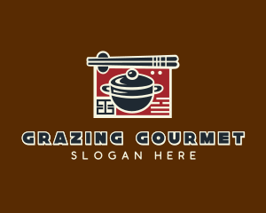 Asian Soup Dining logo design