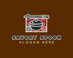 Asian Soup Dining logo design