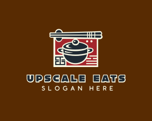 Asian Soup Dining logo design