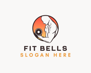 Fitness Gym Weightlifting logo design