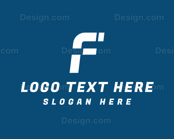 Modern Generic Business Letter F Logo