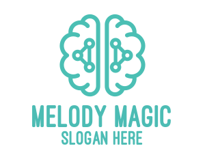 Teal Brain Logic logo