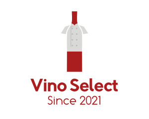 Sommelier Wine Bottle logo