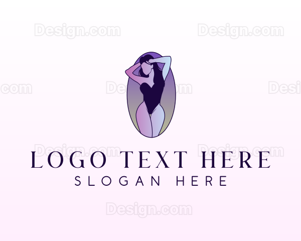 Female Sexy Body Logo