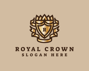 Royal Crown Heraldry logo design