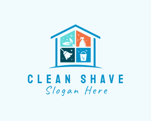 Home Property Cleaning logo design