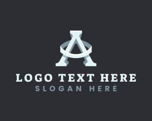 Professional Marketing Letter A logo