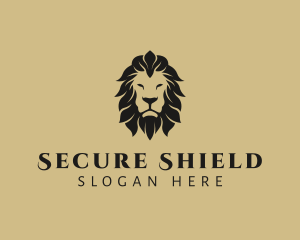 Elegant Lion Safari logo design