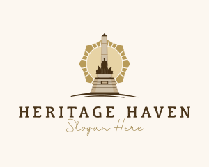 Historical Philippine Landmark logo design