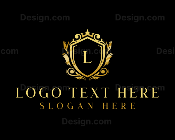 Luxury Royal Shield Logo