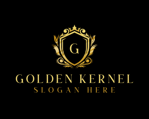 Luxury Royal Shield logo design