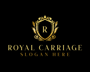 Luxury Royal Shield logo design