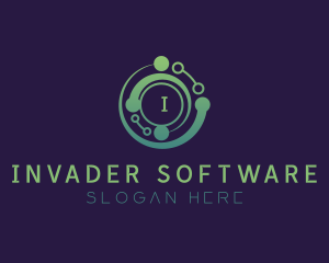 Technology AI Software logo design