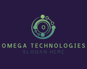 Technology AI Software logo design