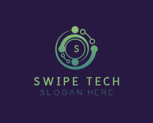 Technology AI Software logo design