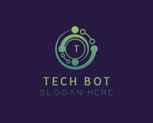 Technology AI Software logo design