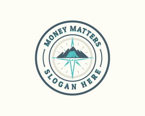 Tent Mountain Compass logo