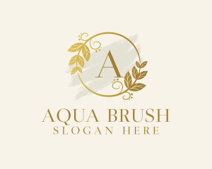 Luxury Nature Wellness logo design