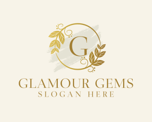 Luxury Nature Wellness logo design