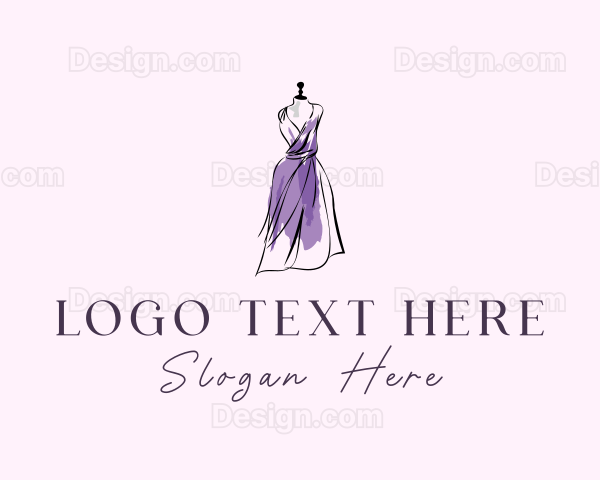 Fashion Dress Mannequin Logo