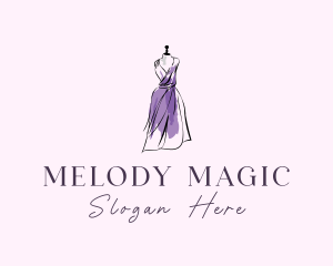 Fashion Dress Mannequin Logo