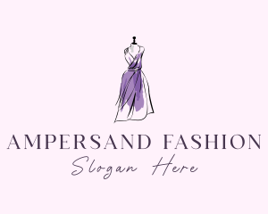 Fashion Dress Mannequin logo design