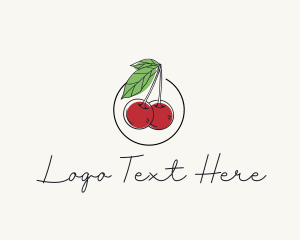 Cherry - Cherry Fruit Farm logo design