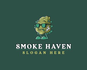 Marijuana Weed Smoker logo