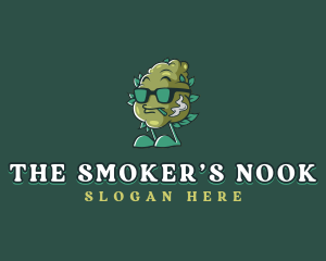 Marijuana Weed Smoker logo