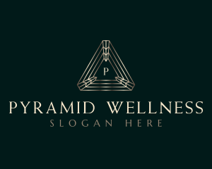 Pyramid Triangle Agency logo design