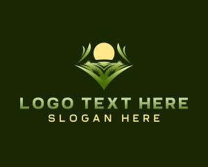 Lawn Grass Landscaping logo