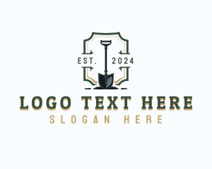 Shovel Landscaping Tool logo