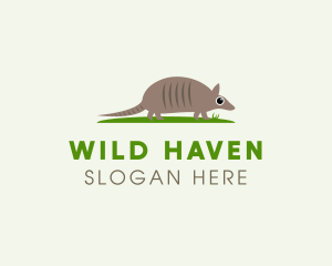 Wild Armadillo Zoo logo design