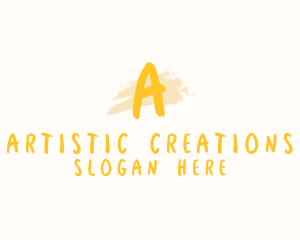 Painting Sketch Artist logo design