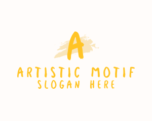 Painting Sketch Artist logo design