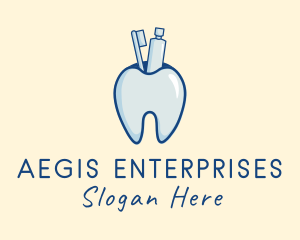 Dental Hygiene Tooth Logo