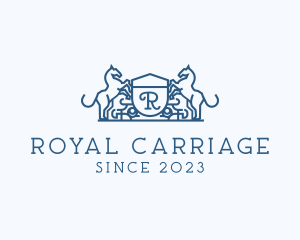 Royal Horse Crest logo design