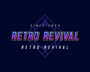 Retro Nightlife Business logo design