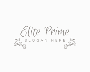 Flower Engagement Event logo design