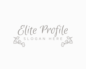 Flower Engagement Event logo design