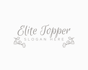 Flower Engagement Event logo design