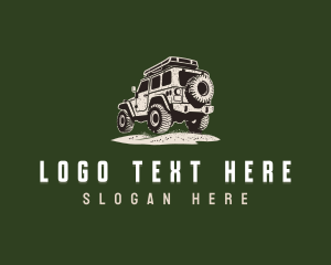 4x4 Jeep Vehicle logo