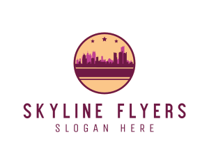 Urban City Skyline logo design