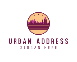 Urban City Skyline logo design