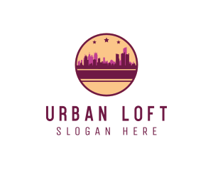 Urban City Skyline logo design