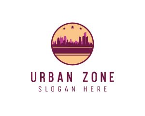 Urban City Skyline logo design